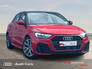 2025 AUDI A1 30TFSI 116BHP S-LINE BLACK EDITION WITH COMFORT PACK, HIGH BEAM ASSIST & F/B STEERING WHEEL