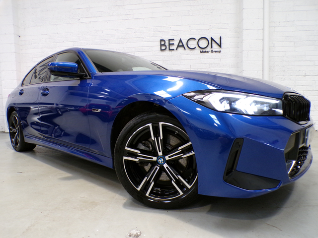 2023 BMW 3 SERIES 2023*M-SPORT BMW 330E LCI PACK*PLUG-IN HYBRID*M-SPORT EDITION*AMAZING ON FUEL,POWER AND A VERY COMFORTABLE DRIVE*FULL LEATHER ELECTRIC HEATED SEATS*M-SPORT ALLOY WHEELS*AUTO*LANE PROTECTION*