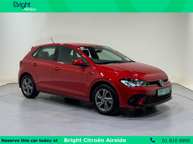 2024 VOLKSWAGEN POLO R-LINE 1.0 TSI 95BHP MANUAL 5SPEED