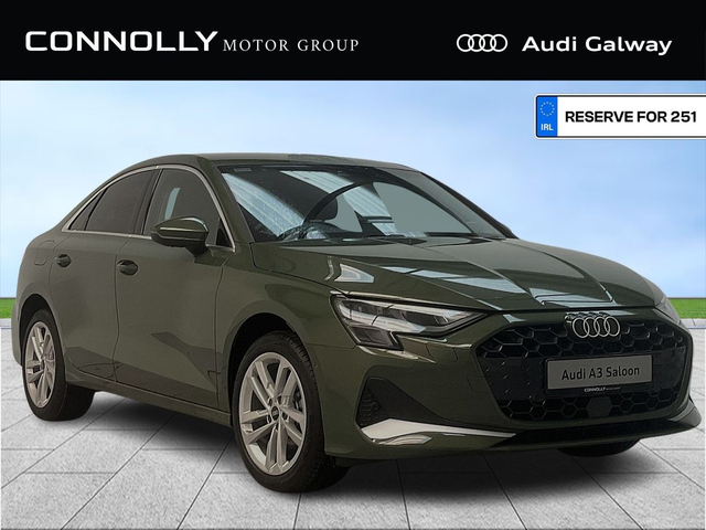 2025 AUDI A3 €415 p/m PCP 2.0TDI SE AUTO 150BHP