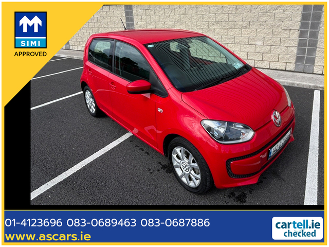 2014 VOLKSWAGEN UP! AUTOMATIC ** LOW MILEAGE IRISH CAR ** AIR CON ** 2 KEYS ** BEST AVAILABLE **
