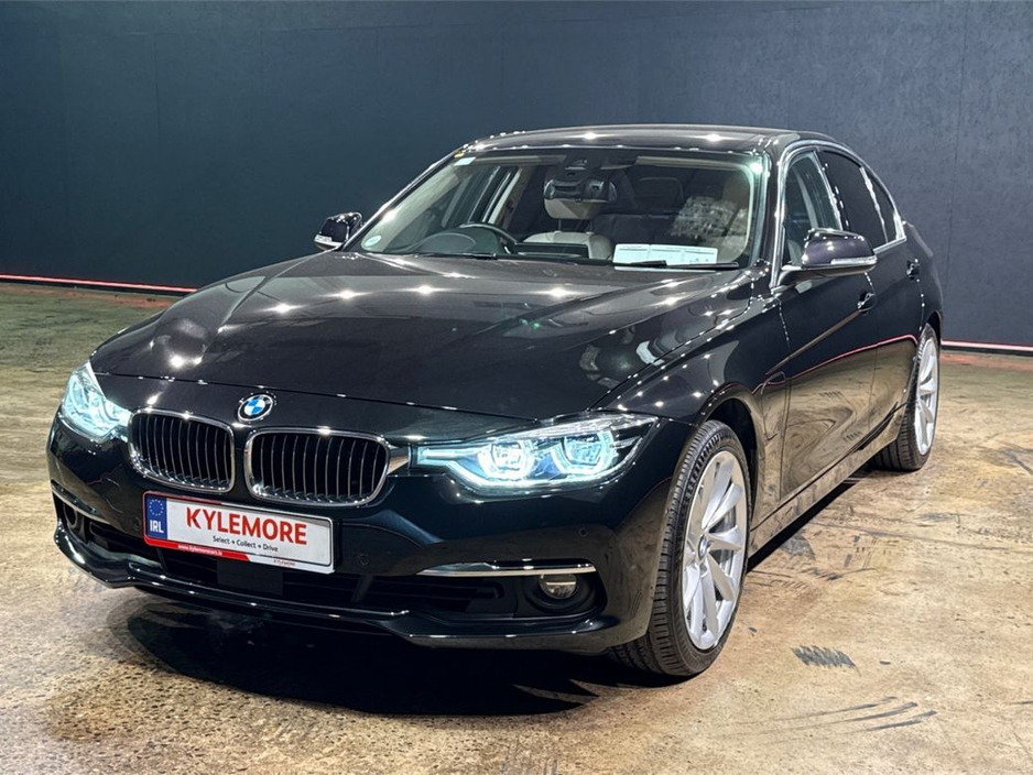 BMW 3 Series 330E HYBRID 2.0 AUTOMATIC - CRUISE CONTROL - FULL WHITE LEATHER UPHOLSTERY - HEATED ELECTRIC SEATS - REVERSE CAMERA/PARKING SENSORS — thumbnail 7