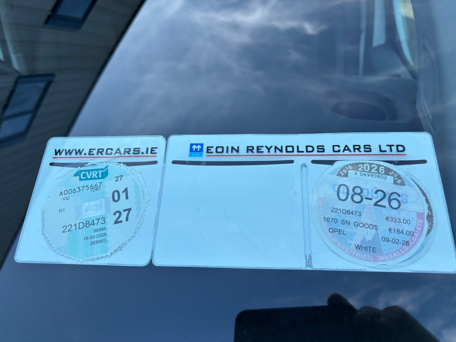 2022 Opel Vivaro 1.5L Diesel For Sale Images