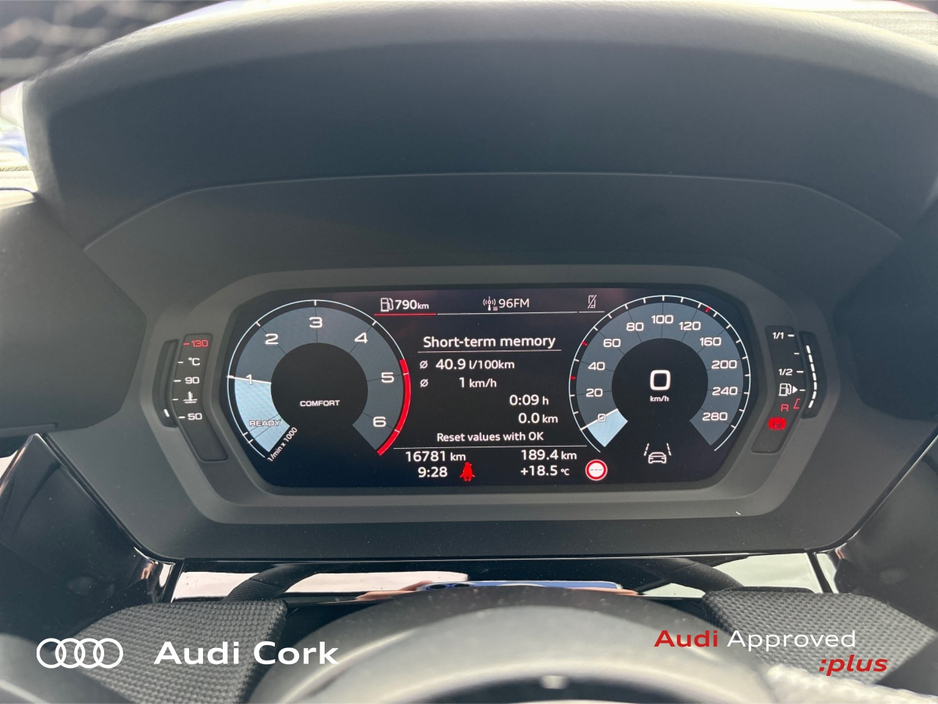 Audi A3 SALOON 2.0 30TDI 115BHP S-LINE WITH BLACK STYLING, COMFORT PACK, PANORAMIC SUNROOF & COMFORT KEY — thumbnail 16