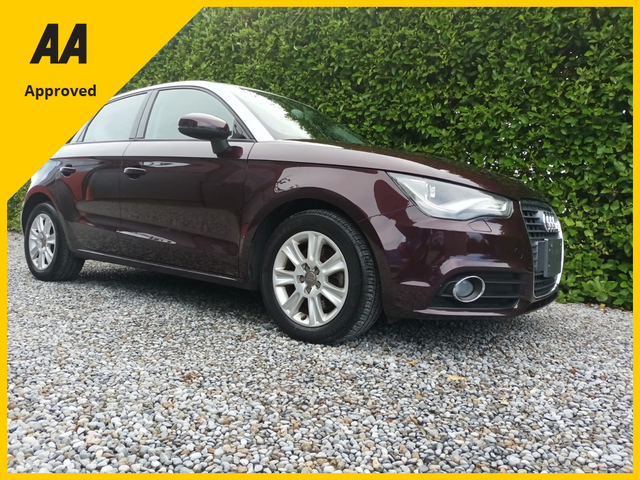 2015 AUDI A1 Sportback 1.4 TFSI FOUR CYLINDER PETROL AUTOMATIC HIGH SPEC CAR WITH AUTOMATIC HEADLIGHTS MULTI FUNCTION STEERING WHEEL STOP START TECHNOLOGY FULLY SERVICED NEW NCT ONE YEAR ROAD TAX