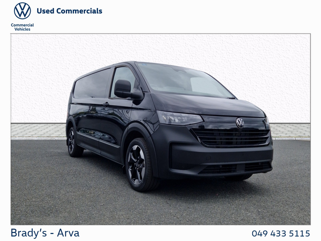 2025 VOLKSWAGEN TRANSPORTER T7 018160 Black Manual Pan Americana