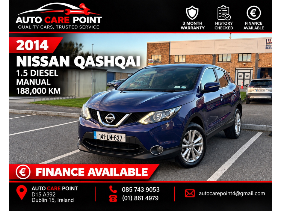 Nissan Qashqai 1.5 DCI ACENTA 110PS 5 5DR