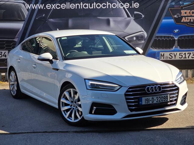 2019 AUDI A5 SPORTBACK 35 TDI 150 S-TRONIC SE 4DR AUTOMATIC IN WHITE!LOW KM!