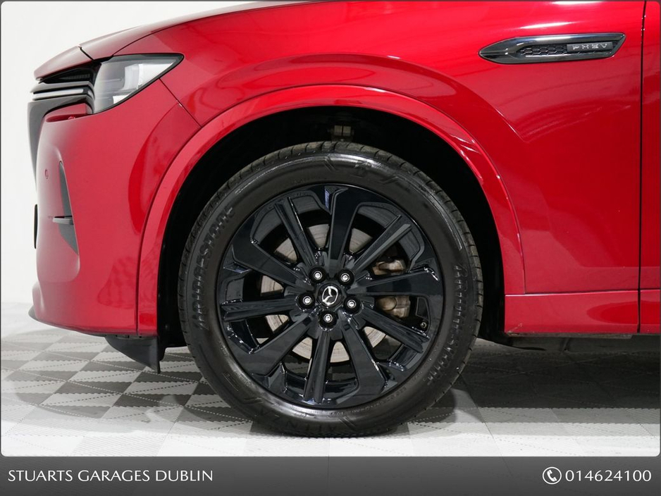 Mazda CX-60 *HOMURA PLUS PHEV 327ps 8AT AWD*HOMURA PLUS*DRIVERS ASSISTANCE PACK, CONVENIENCE PACK AND PANORAMIC SUNROOF, SOUL RED CRYSTAL WITH BLACK LEATHER* — thumbnail 9