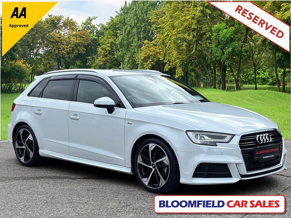 Audi A3 **DEPOSIT TAKEN**1.4 S-LINE AUTO , SPORTBACK // LOW MILEAGE