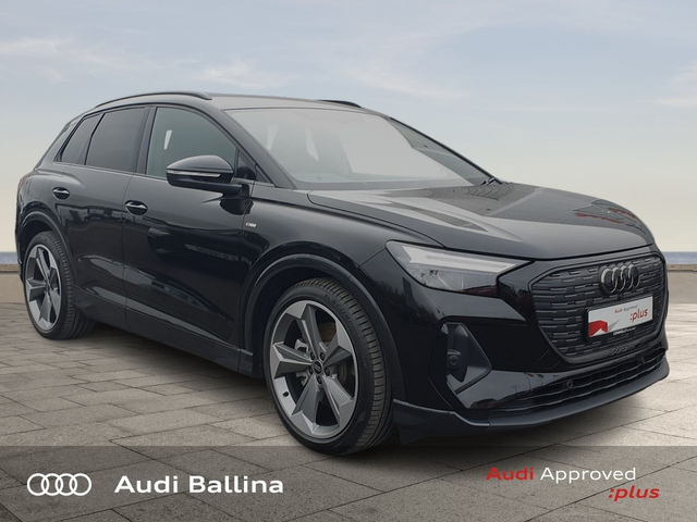2025 AUDI Q4 E-TRON Black Edition| 45|LONG RANGE| Manufacturers warranty