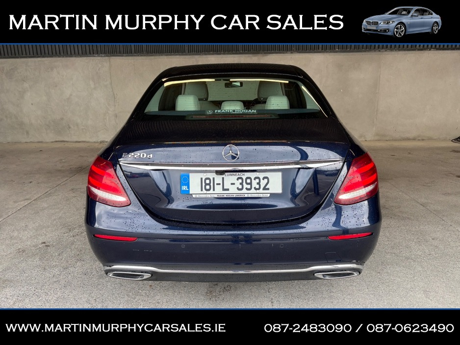 2018 Mercedes-Benz E Class 2L Diesel For Sale Images