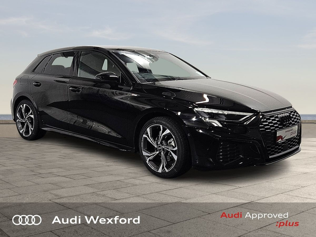 2024 AUDI A3 Sportback 30 TFSI 110HP S Line Black Edition €396p/m