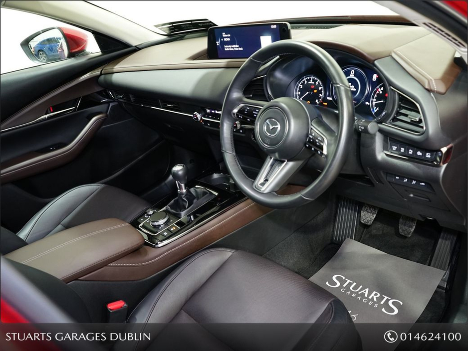 Mazda CX-30 CX-30 TAKUMI e-SKYACTIV X 186ps SOUL RED CRYSTAL WITH BLACK LEATHER, SUNROOF, 360 CAMERA, WIRELESS CHARGER, WIRELESS CARPLAY, ELECTRIC MEMORY SEATS — thumbnail 26