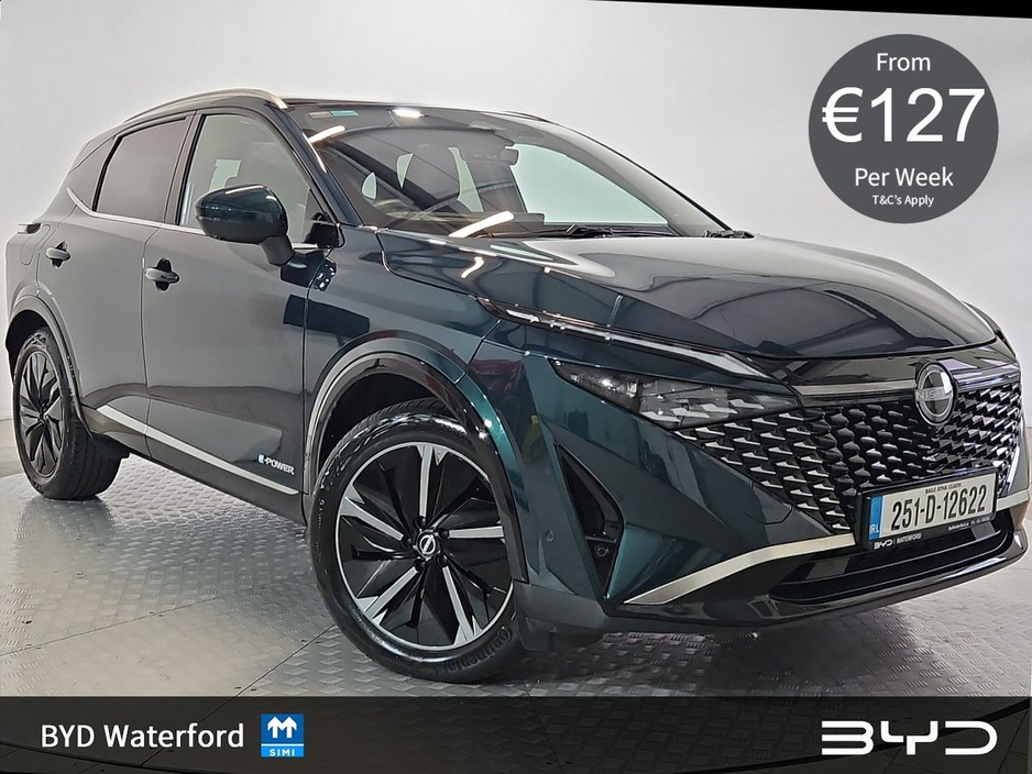 Nissan Qashqai SVE ePOWER QASHQAI. TOP SPEC MODEL. - Panoramic Glass Roof, Heated & Massaging Front Seats, BOSE Premium Sound System, Head-Up Display, 360 Around View Monitor