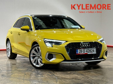 Audi A3 SPORTBACK 1ST EDITION - 1.0 AUTOMATIC - YELLOW/BLACK TWO TONE - CRUISE CONTROL - HEATED SEATS - POWER SEATS