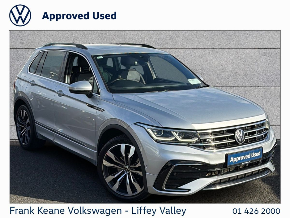 Volkswagen Tiguan R-LINE AUTO 2.0 TDI 150HP *REFLEX SILVER METALLIC* *REAR VIEW CAMERA* *HEATED SEATS* *CARPLAY & ANDROID AUTO* *12 MONTH FRANK KEANE WARRANTY* *FINANCE AVAILABLE*