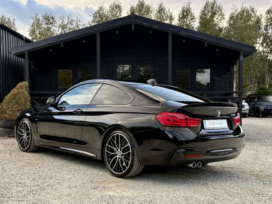 BMW 4 Series 430D M SPORT, IRISH CAR, OYSTER LEATHER, HARMAN KARDON, DIGITAL INSTRUMENT CLUSTER, HEATED SEATS — thumbnail 4