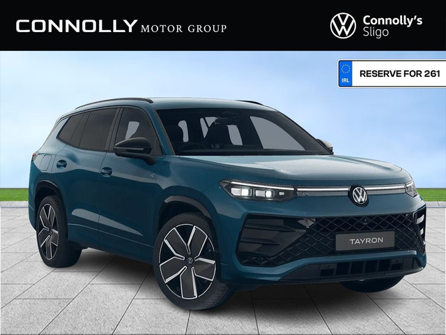 2026 VOLKSWAGEN TAYRON RLINE 75 1.5TSI PHEV 150HP AUTO