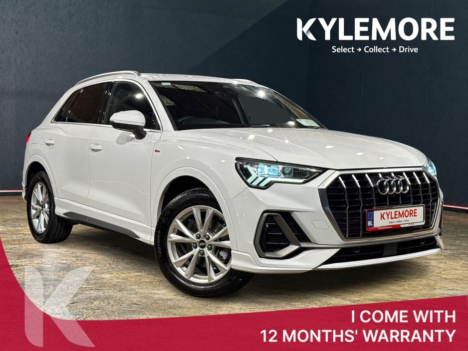 Audi Q3 1.5 TFSI S-LINE - HALF BLACK LEATHER - FACTORY ALLOYS - CRUISE CONTROL - HEATING / AC CONTROLS -
