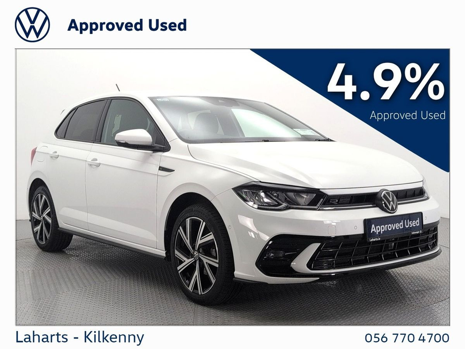 Volkswagen Polo R-LINE 75 1.0TSI 5DR 95HP *SPORT COMFORT SEATS*WIRELESS CHARGING*