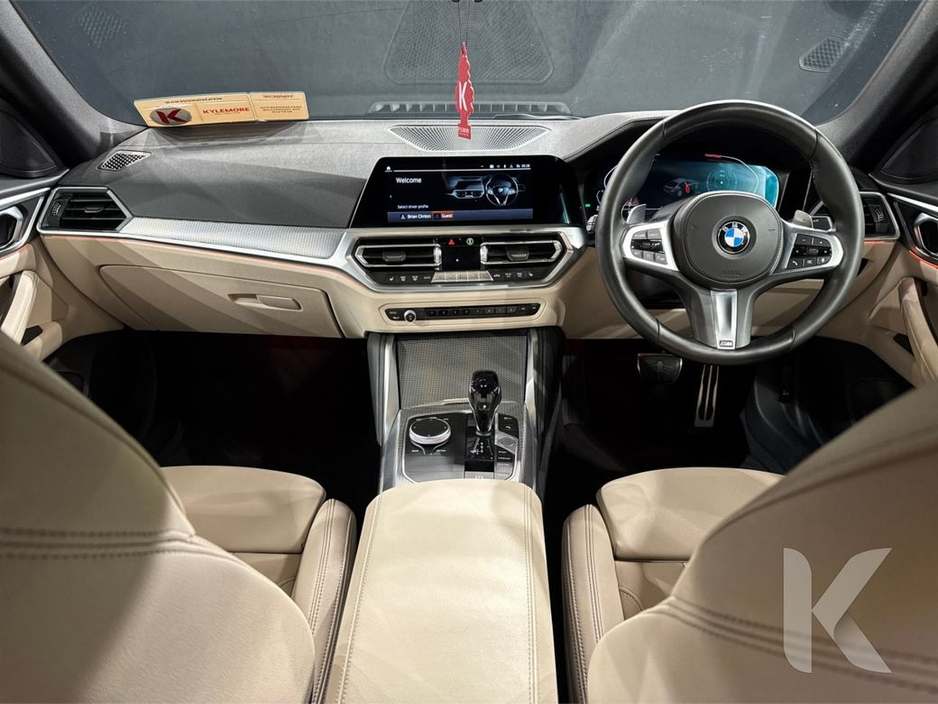 BMW 4 Series 420D M-SPORT AUTOMATIC - REVERSE CAMERA - CRUISE CONTROL - CREAM LEATHER UPHOLSTERY - ELECTRIC TAIL-GATE - DIAMOND CUT ALLOY WHEELS — thumbnail 20