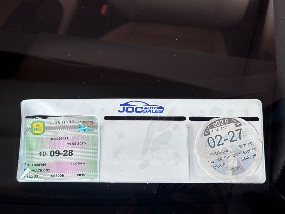 2019 Lexus ES 300 H 2.5L Petrol Hybrid For Sale Images