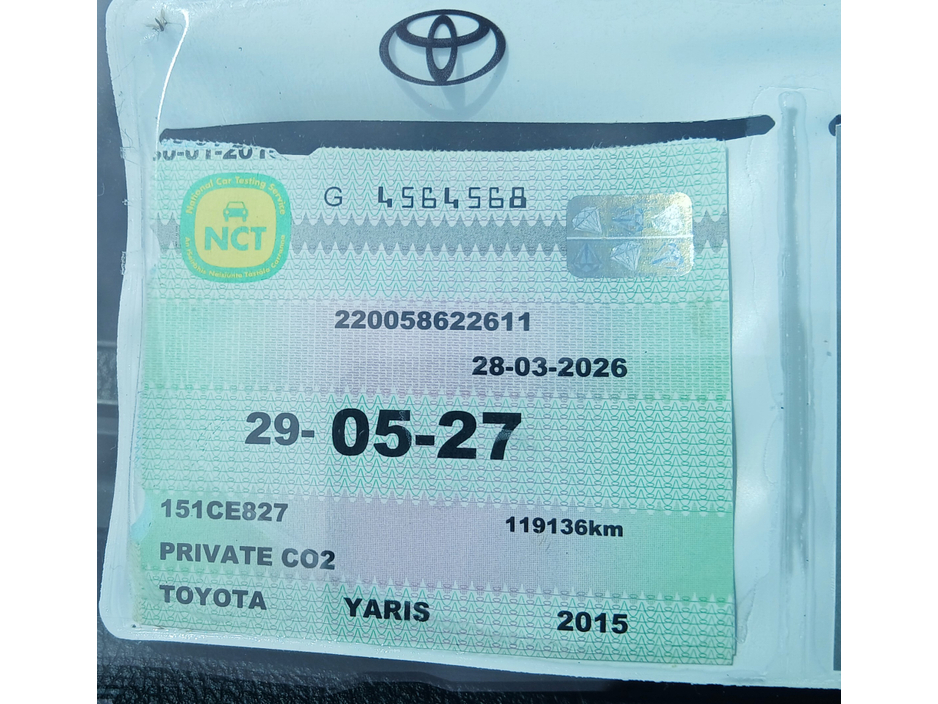 2015 Toyota Yaris 1L Petrol For Sale Images