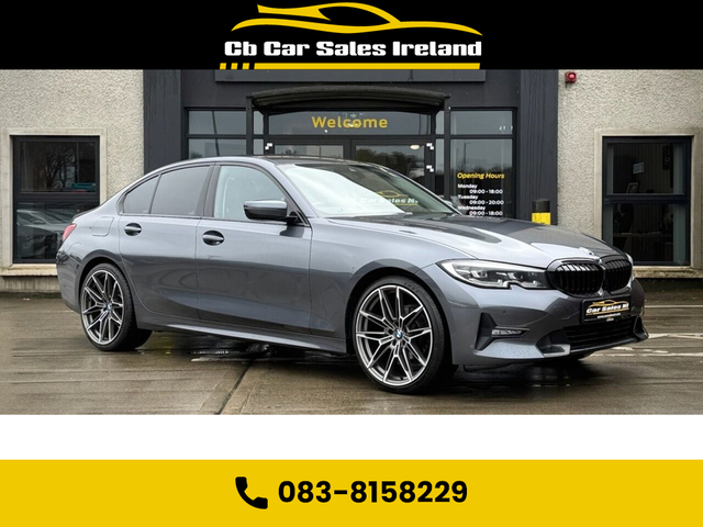 2020 BMW 3 SERIES 2.0 318d Sport Saloon 4dr Diesel Manual FULL LEATHER INTERIOR, HEATED FRONT SEATS, REVERSE CAMERA