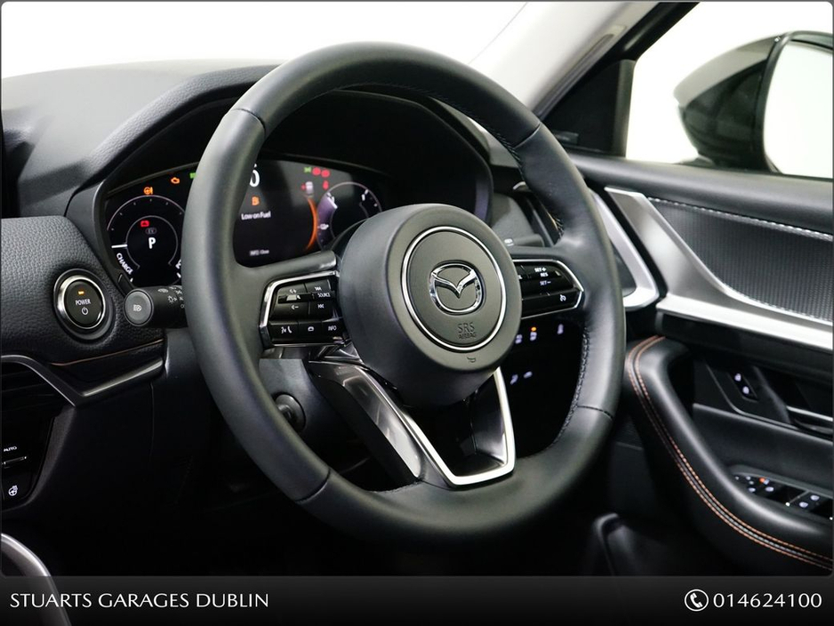 Mazda CX-60 HOMURA PLUS PHEV 327ps 8AT AWD*HOMURA PLUS*DRIVERS ASSISTANCE PACK, CONVENIENCE PACK AND PANORAMIC SUNROOF, MACHINE GREY WITH BLACK LEATHER , RADAR CR — thumbnail 14