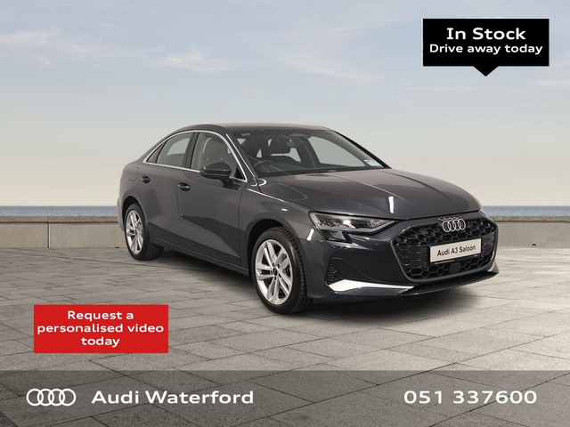 2025 AUDI A3 Saloon 30 TDI 115HP SE from €450 per month