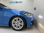 2016 BMW 1 SERIES 118D 2.0 DIESEL M-SPORT PRO PLUS AUTOMATIC // ESTORIL BLUE METALLIC // LED MATRIX LIGHTING // LANE DEPARTURE ASSIST // PRO MEDIA PACK // CRUISE CONTROL // FRONT FOGS // SPORT ALLOYS