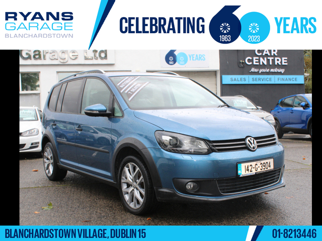 2014 VOLKSWAGEN TOURAN CROSS TOURAN 1.4TSi 5DR AUTO 7 SEATS