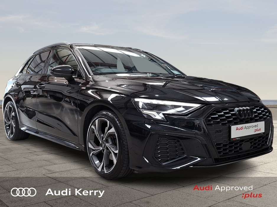 Audi A3 SPORTBACK 1.0 30TFSI 110BHP S-LINE WITH BLACK STYLING & COMFORT PACK