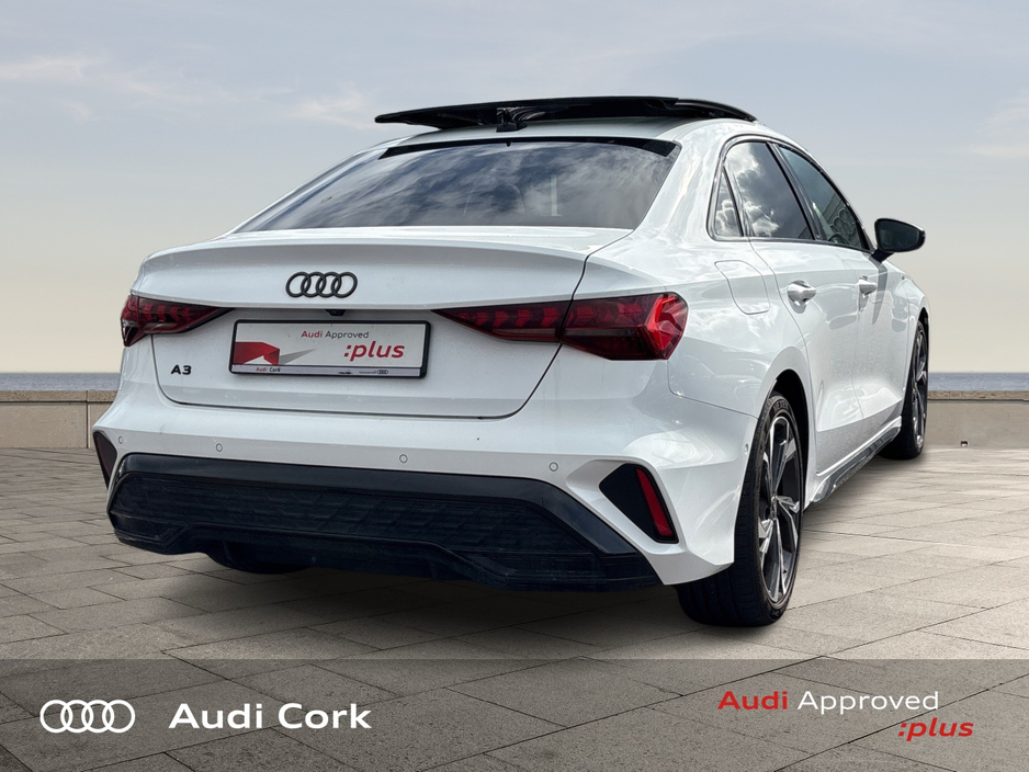 Audi A3 SALOON 2.0 30TDI 115BHP S-LINE WITH BLACK STYLING, COMFORT PACK, PANORAMIC SUNROOF & COMFORT KEY — thumbnail 7