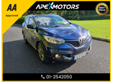 Renault Kadjar FINANCE ARRANGED * 1.5 DCI DYNAMIQUE S NAV 110BHP 5DR * AA APPROVED * 101 SAFETY CHECKLIST * IMMACULATE * TOP-SPEC 5DR SUV * NEW NCT OCT-27 * LOW TAX * 12-MONTH ROADSIDE ASSIST * 7-STAMPS SERVICE HIST