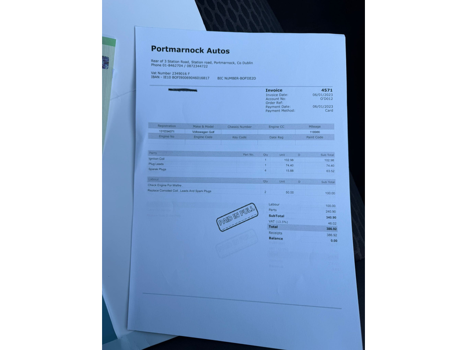 2013 Volkswagen Golf 1.2L Petrol For Sale Images