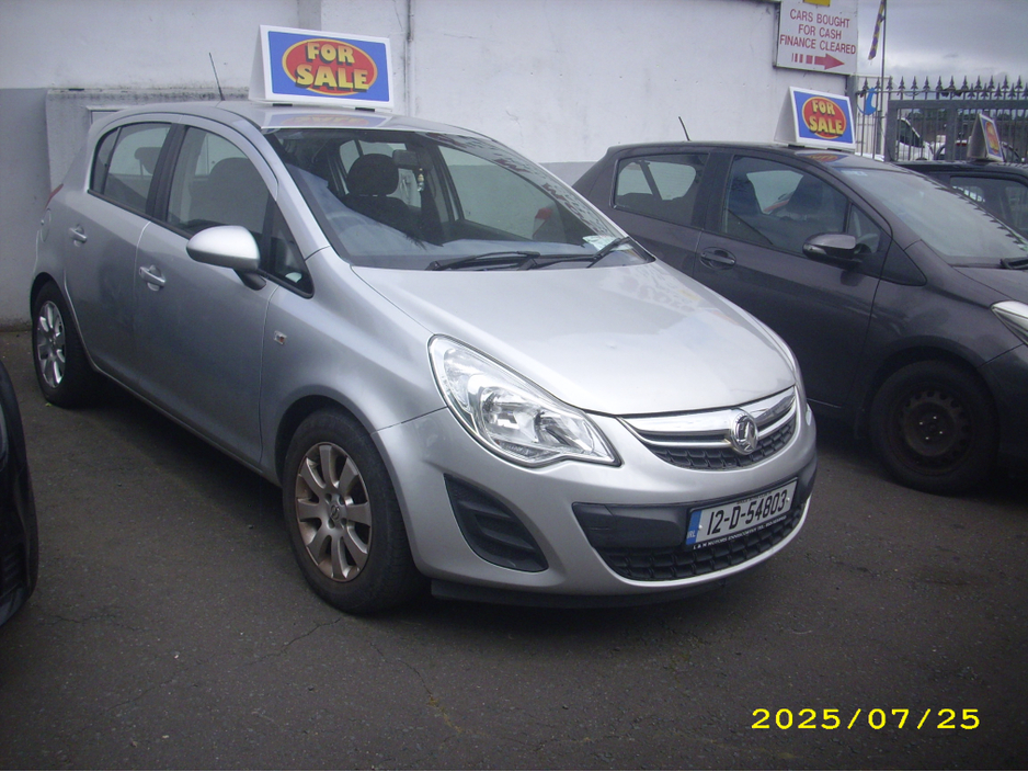 2012 Vauxhall Corsa 1.2L Petrol For Sale Images