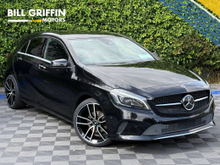 Mercedes-Benz A Class A180 AMG-STYLE 1.6 AUTO // NEW 19" AMG-LINE ALLOYS // HALF LEATHER HEATED SEATS // REVERSE CAMERA