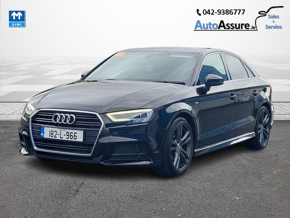 Audi A3 LIMOUSINE 1.6 TDI 116BHP  S-LINE *** Gunmetal Grey Alloys / Half Leather Interior / Cruise Control *** — thumbnail 6