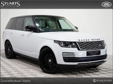 Land Rover Range Rover VOGUE YULONG WHITE METALLIC WITH IVORY INTERIOR: EXTERIOR BLACK PACK, UPGRADED ALLOYS.