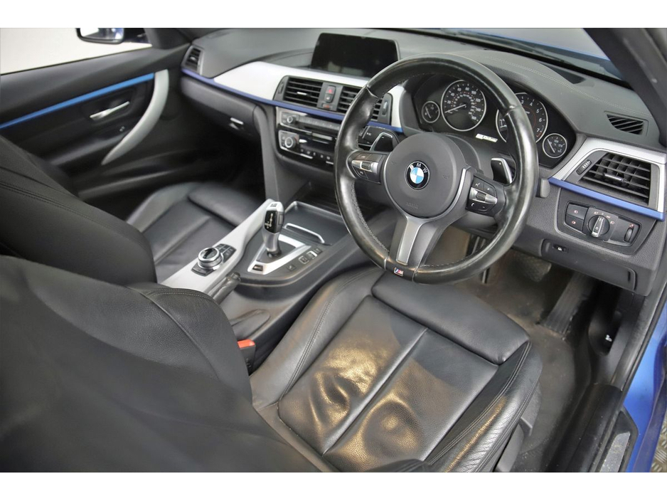 BMW 3 Series 330E M SPORT F30 PHEV *BLACK LEATHER*HUP*SAT NAV* — thumbnail 12