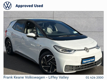 Volkswagen ID.3 58KWH FAMILY *PANORAMIC GLASS ROOF* *GLACIER WHITE METALLIC* *IQ HEADLIGHTS* *REAR VIEW CAMERA* *PRIVACY GLASS* *CARPLAY & ANDROID AUTO* *BATTERY CERTIFIED* *PCP FINANCE AVAILABLE*