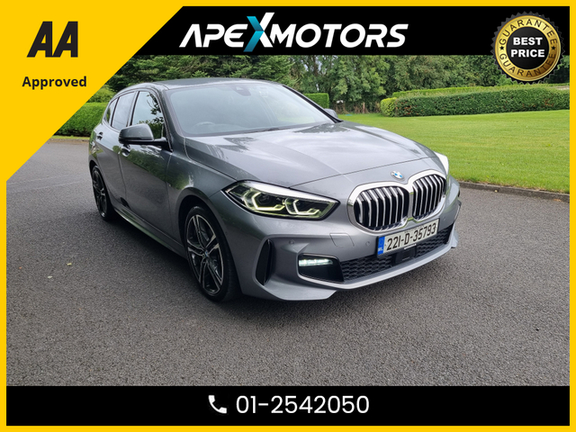 2022 BMW 1 SERIES FINANCE ARRANGED * NEW MODEL 2.0 DIESEL AUTO * TOP-SPEC M-SPORT * AS NEW * LOW LOW KMs * STAMPED SERVICE HISTORY * AA APPROVED * 101 SAFETY CHECKLIST * AUTOMATIC (DSG) * IMMACULATE * HEATED SEATS * C