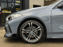 2021 BMW 1 SERIES 2.0 118d M Sport Hatchback 5dr Diesel Auto 1 OWNER + STORM BAY METALLIC, FULL LEATHER M SPORT INTERIOR