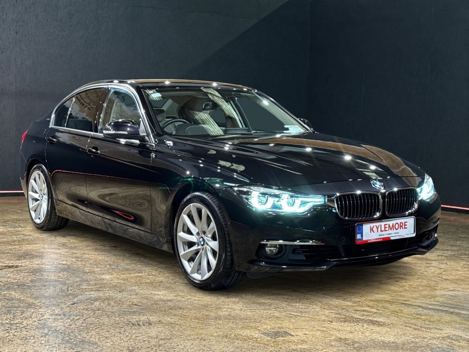 BMW 3 Series 330E 2.0 HYBRID AUTOMATIC - LUXURY - FULL BEIGE LEATHER - UPGRADED ALLOYS - ADAPTIVE CRUISE CONTROL - LED HEADLIGHTS - REAR CAMERA — thumbnail 9