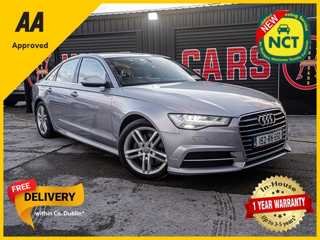 2015 AUDI A6 152 Audi A6 S-Line/FSH/New NCT/Warranty