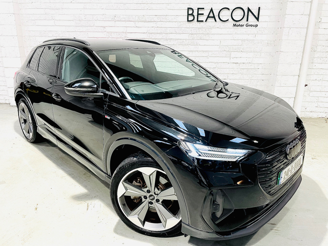 2024 AUDI Q4 E-TRON *241*ONLY 11,000 MILES*AUDI Q4 45 E-TRON BLACK EDITION 210KW 82KWH EV AUTOMATIC SPORTBACK*FULL BATTERY HEALTH CERT*BLACK EDITION PACK*2 CHARGER*1 OWNER*FANTASTIC CONDITION SPEC