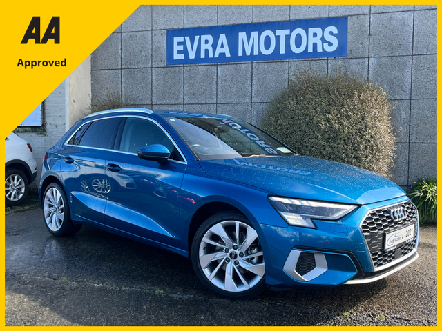 2021 AUDI A3 SPORTBACK FIRST EDITION AUTOMATIC 1.0 PETROL //HIGH SPEC//HEATED ELECTRIC SEATS//ADAPTIVE CRUISE CONTROL//KEYLESS ENTRY//REVERSE CAMERA//