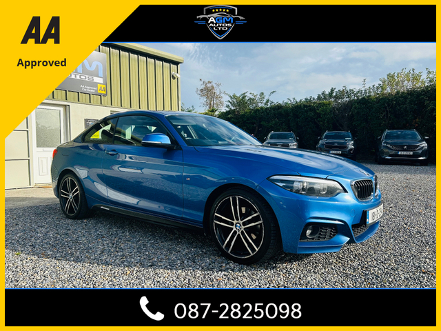 2018 BMW 2 SERIES 218D M SPORT ZAM2 2DR
